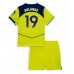 Tottenham Hotspur Dominic Solanke #19 Tredjedraktsett Barn 2025-26 Korte ermer (+ Korte bukser)